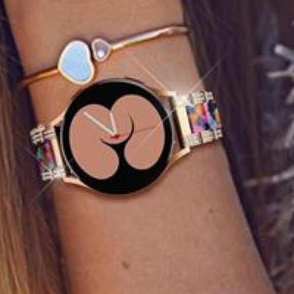 NEW Multicolor Bling Galaxy Watch Band